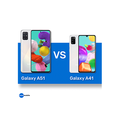 Galaxy A41 Vs Galaxy A51 vergelijking