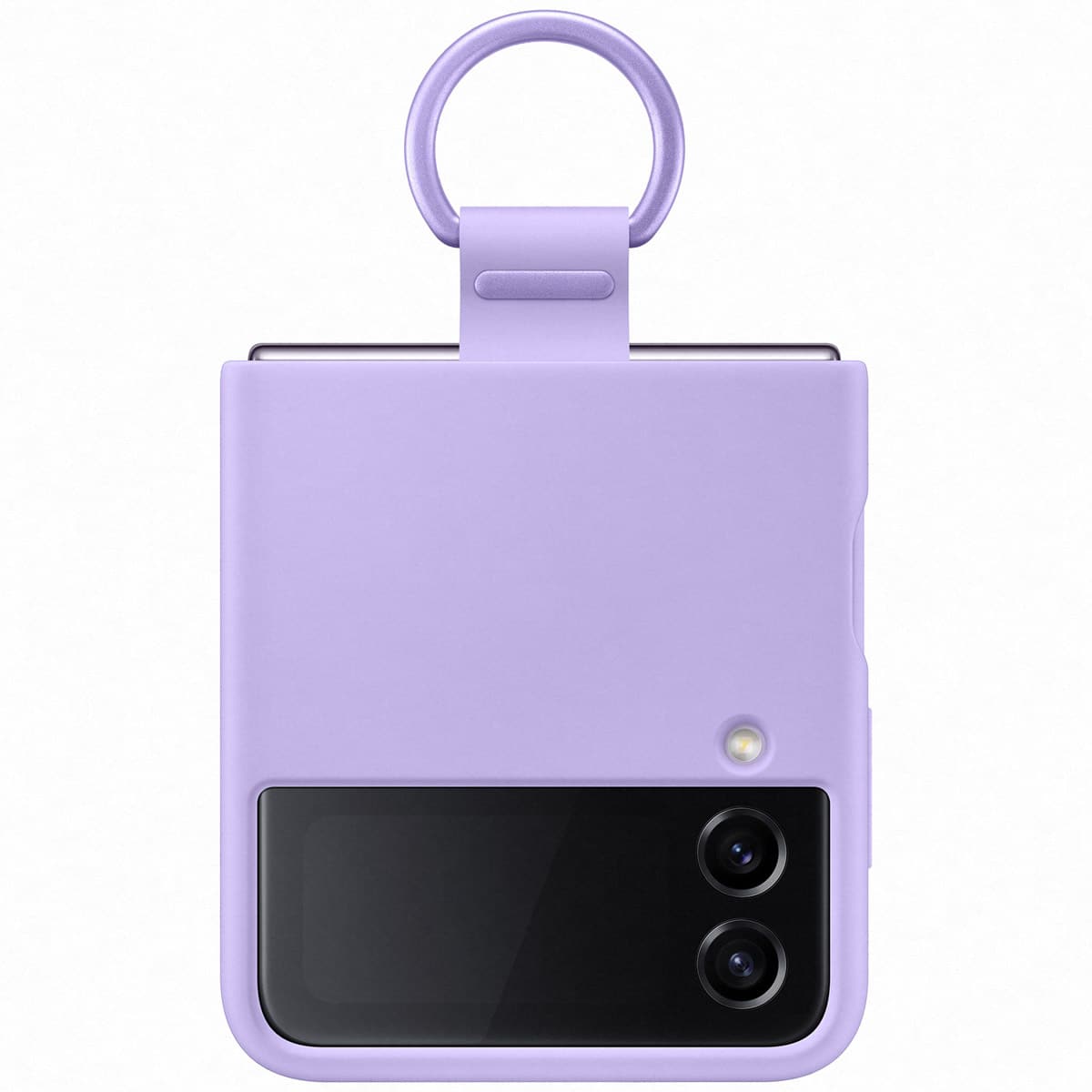 Samsung Originele Silicone Cover Ring Galaxy Z Flip 4 Bora Purple