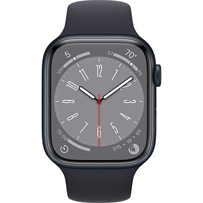 CoolMobile_0000_Apple Watch Series 8 - 45mm Zwart 1 Apple Watch Series 8 - 45mm Zwart