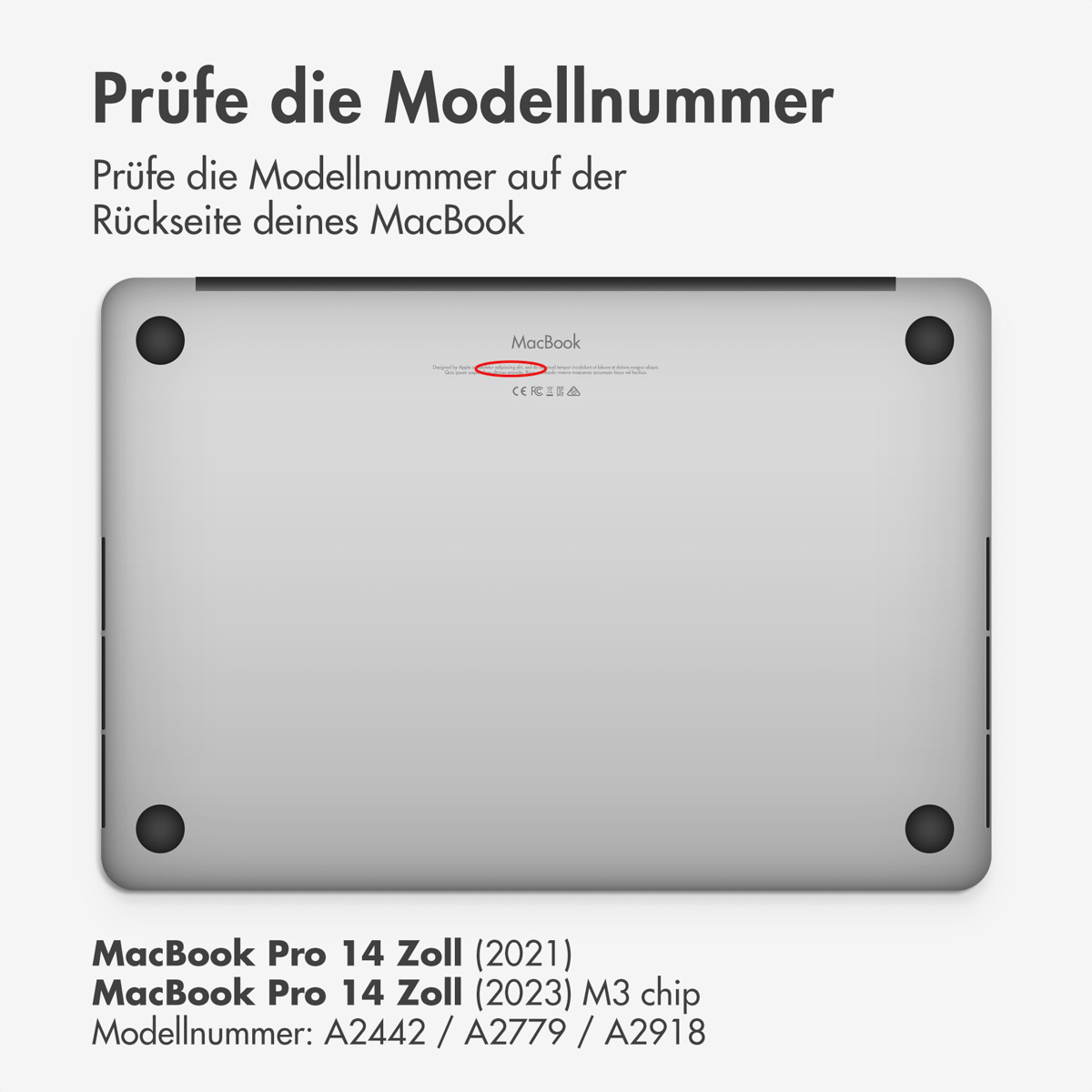 Accezz Magnetische Screenprotector MacBook Pro 14 inch (2021) / Pro 14 inch (2023) M3 chip - A2442 / A2779 / A2918 - Afbeelding 3
