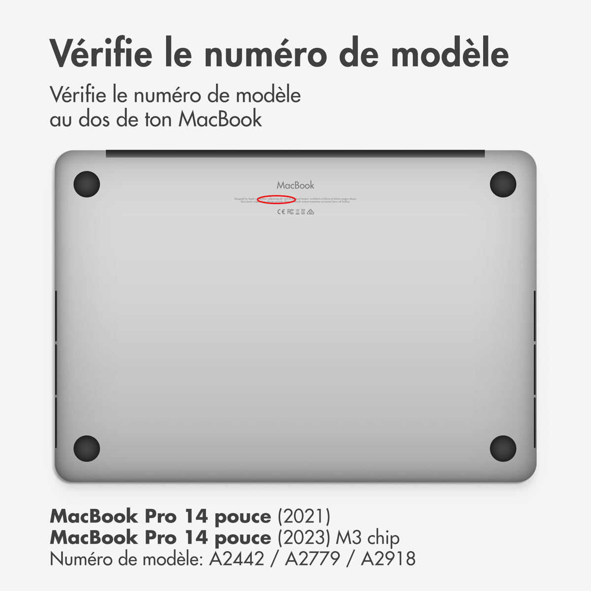 Accezz Magnetische Screenprotector MacBook Pro 14 inch (2021) / Pro 14 inch (2023) M3 chip - A2442 / A2779 / A2918 - Afbeelding 2