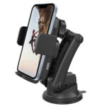 Accezz Telefoonhouder auto - Draadloze oplader - Dashboard en voorruit - Zwart - Afbeelding 4
