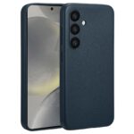 Accezz MagSafe Leather Backcover Samsung Galaxy S24 - Nightfall Blue - Afbeelding 4