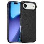 Accezz MagSafe Leather Backcover Apple iPhone Air - Onyx Black - Afbeelding 4